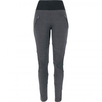 R.E.D. by EMP Interlock Leggings de Cintura Alta Leggins Gris Marengo 3XL