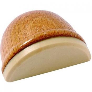 BRINOX Tope Madera Luxe con Tornillo Invisible, Roble, 2.5x4.8x3.7 cm
