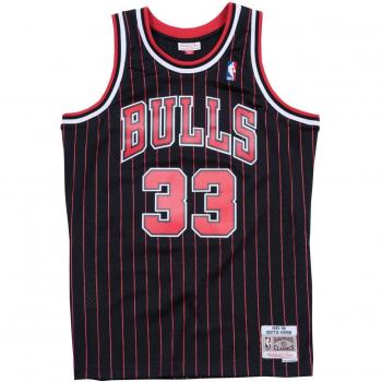 Mitchell & Ness Scottie Pippen 1995-96 Hardwood Classics Black Swingman Basketball Jersey