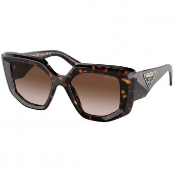 Prada PR 14ZSF Asian Fit 2AU6S1 Women's Sunglasses Tortoiseshell Size 52