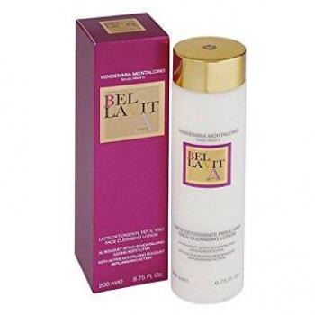Bella Vita M. Face Cleansing Lotion 200ml - Leche Limpiadora Facial, formulada con ingredientes naturales, ideal para todo tipo de piel, elimina impurezas y maquillaje, proporciona hidratación y frescura, sin parabenos