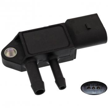 Sensor de presión de gas de escape FEBI BILSTEIN 40767 para VOLKSWAGEN Golf, Transporter, Touareg, Sharan, Jetta, Eos, Phaeton y SEAT Leon, Altea