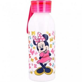 BOTELLA ALUMINIO MINNIE DISNEY CON COLGADOR DE SILICONA 510Ml