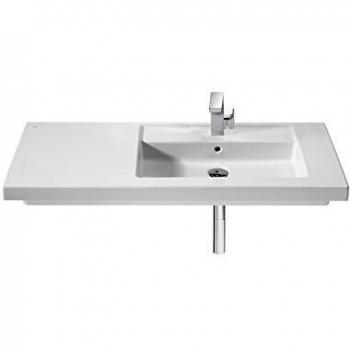 Roca A327541000 - Lavabo de porcelana suspendido o de sobremueble derecha