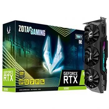 Zotac Gaming GeForce RTX 3080 Trinity OC LHR 10GB GDDR6X RGB Graphics Card with Advanced Cooling