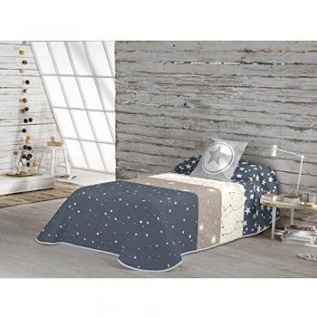 COOL KIDS Colcha BOUTI Reversible Indigo 90 cm