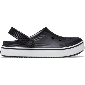 Zuecos de niños Off Court Clog Crocs negro puro tamaño 29-30