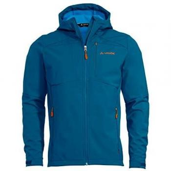 VAUDE Men's Miskanti Softshell Jacket II Chaqueta, Hombre, Pacific, S