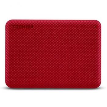 Toshiba Canvio Advance External Hard Drive 4000 GB Red