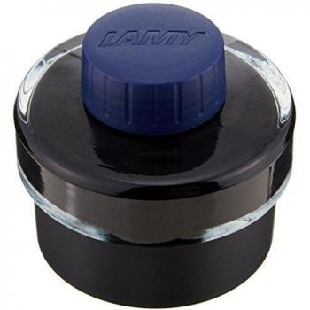 Tintero Lamy T52 50ml Azul-Negro con soporte y recogedor de tinta