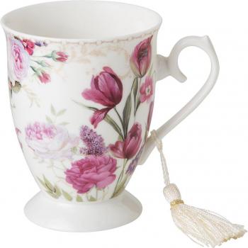 Taza mug de cerámica con diseño floral exclusivo El Corte Inglés