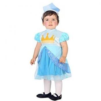 Disfraz Princesa Azul para Bebés 0-6 Meses