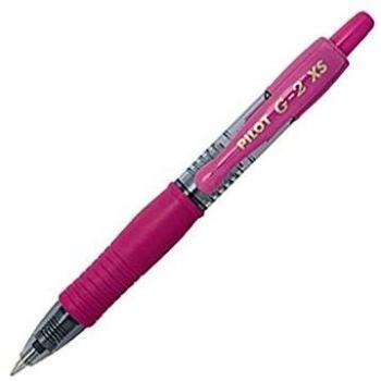 PILOT Gel-Tintenroller G2 XS7 PIXIE, Strichfarbe: rosa