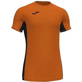Joma Superliga Men's Short Sleeve Volleyball Jersey Orange-Black