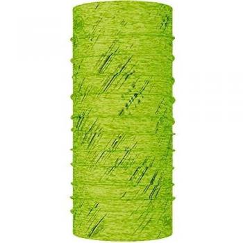 Buff Reflective Neck Warmer HTR Lime - CoolNet UV+ Multifunctional Tubular Scarf