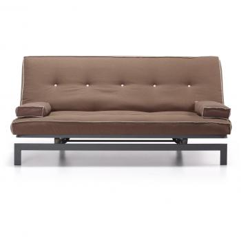 Kavehome Sofá cama Joy, marrón