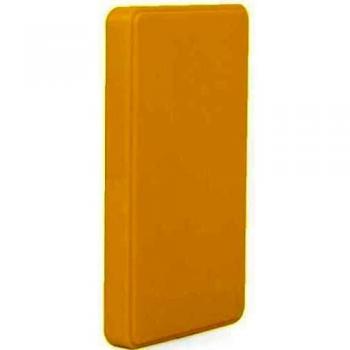 CoolBox SlimColor2542 - Carcasa externa para discos duros HDD y SSD SATA 2.5″, amarillo