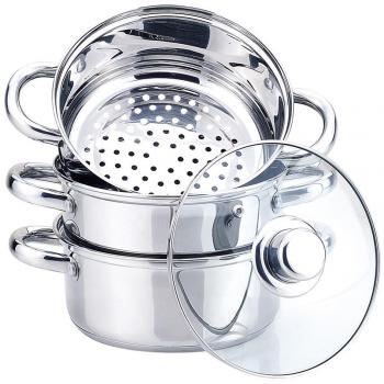 Olla Humeante Maestro Mr-2900-20 de Acero Inoxidable 20 cm