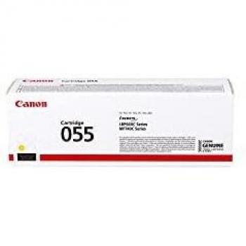 Canon 3013C002 Adecuado para LBP663CDW Toner Amarillo 055Y 2100 Hojas