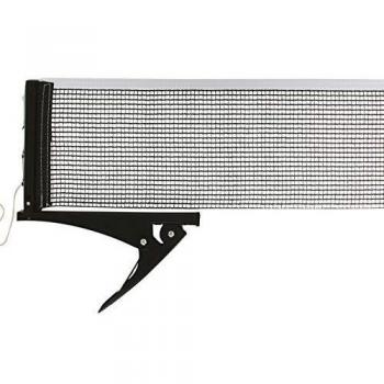 Donic Schildkröt Team Clip-On Table Tennis Net Set with Adjustable Clips and Folding Posts