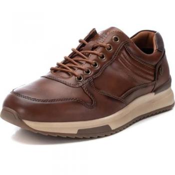 Zapatillas deportivas de hombre Xti con cordones, color marrón, talla 43