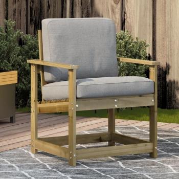 Silla de jardín madera maciza de pino 62x56x77 cm Pino natural, Pino blanco, Douglas natural - Conjunto Terraza Muebles Jardín Exterior Juego de Muebles de jardín Mueble Jardín Exterior Muebles