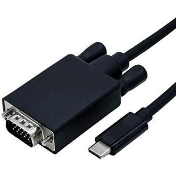 Rotronic ROLINE Cable Adaptador USB Tipo C - VGA, ST/ST, 2 m