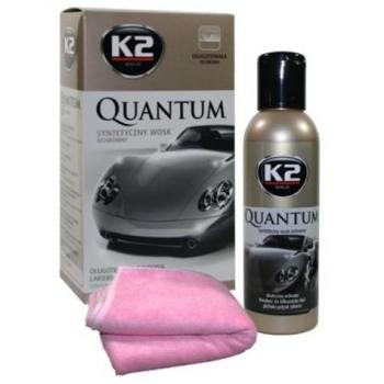 K2 - Premium brillante - cera juego: quantum 140 g + paño de microfibra 40 x 40 cm