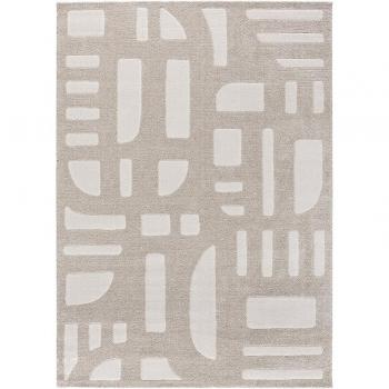 Alfombra de Interior Escandinava Caledonia en Beige - 80X150, 120X170, 160X230 cm