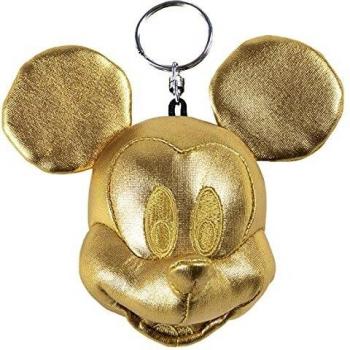 Cerdá - Llavero Peluche Cabeza de Minnie Mouse - Licencia Oficial Disney