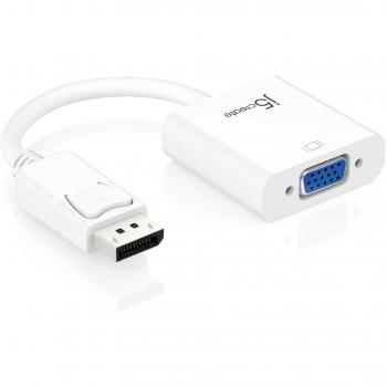 J5Create DisplayPort a VGA Adaptador JDA114 Blanco e