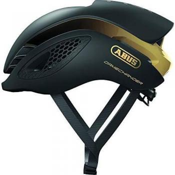 Abus GameChanger Road Bike Helmet Black Gold Medium 52-58 cm