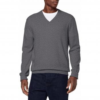 United Colors of Benetton Basico 2 Man Camiseta de Manga Larga, Gris