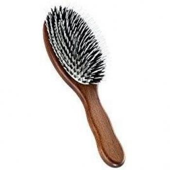 Cepillo de Madera Kotibè Acca Kappa con Cerdas de Jabalí y Nylon Monofilamento