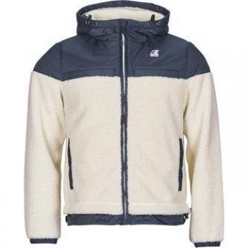 K-Way LE VRAI 3.0 JILDAZ ORSETTO Women's Jacket Beige, K-WAY Men's Jacket Blue Size XL