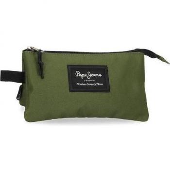 Estuche Pepe Jeans Aris Colorful Verde Oscuro