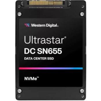 SSD WD Ultrastar DC SN655 61.44 TB U.3 PCIe 4.0 NVMe TLC 3D NAND