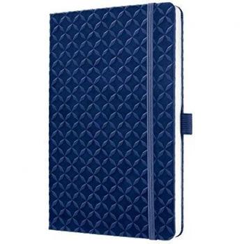 Sigel JN101 - Libreta Jolie rayada con tapa dura, A5, color azul oscuro