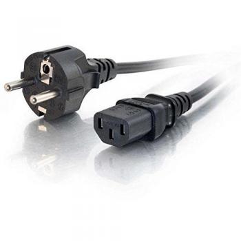 C2g 10m power cable machohembra 10m negro 162 kg