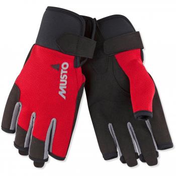 Musto Essential Sailing Short Finger Glove True Red-L