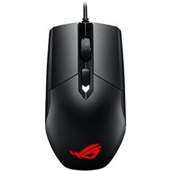 Asus ROG Strix Impact - Ratón óptico para juegos MOBA con un diseño ambidiestro muy ligero e iluminación Aura Sync RGB
