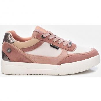 Zapatillas Refresh 171356 para Mujer con Cierre de Cordón en Lona Nude/Kaki