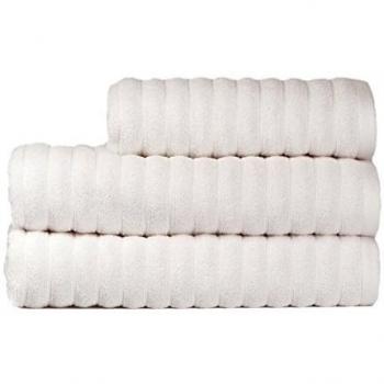 TreeWool®, Urbanite (1 Pieza) Algodón Turco 550 GSM (gramos / m²) Toallas de mano (Crema)