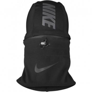 Nike Gorro Convertible con Capucha para Hombre Negro/Gris L-XL