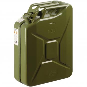 GELG - Garrafón de metal 20 Litros, color Verde caqui