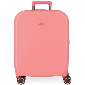 Maleta de Cabina Enso Annie Rígida Expandible 55cm Coral 37L
