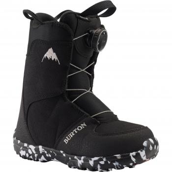 Burton Botas de Snowboard Grom Boa, Infantil, Color Negro, Talla 12C