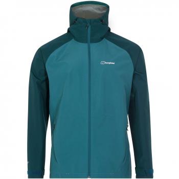 berghaus Paclite 2 Chaqueta Entallada Impermeable Hombre, Smoke Signal/Rolling Storm 2XL