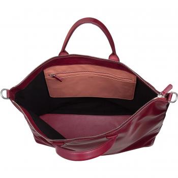 Bolso de mano multiposición grande de piel con cremallera Dudu Soft, bolso de cuero grande para mujer, bolso de hombro cautivo con correa desmontable, bolso de mano con dos manijas y cierre de cremallera