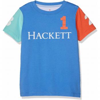 Hackett Mlt Numb T, Camiseta para Niños, Azul